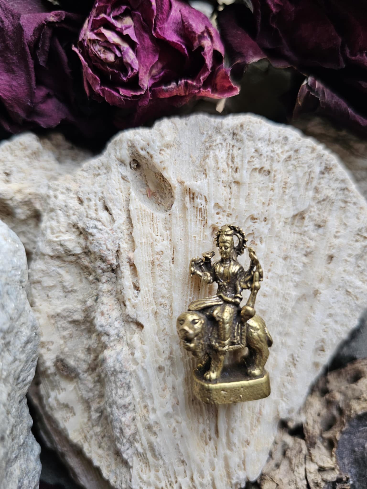Durga žalvaris (apsauga, moteriškumas, vidinė galia)
