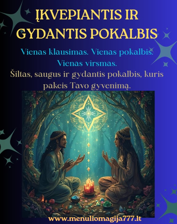 Konsultacija asmeninė, pokalbis 1.15 val.