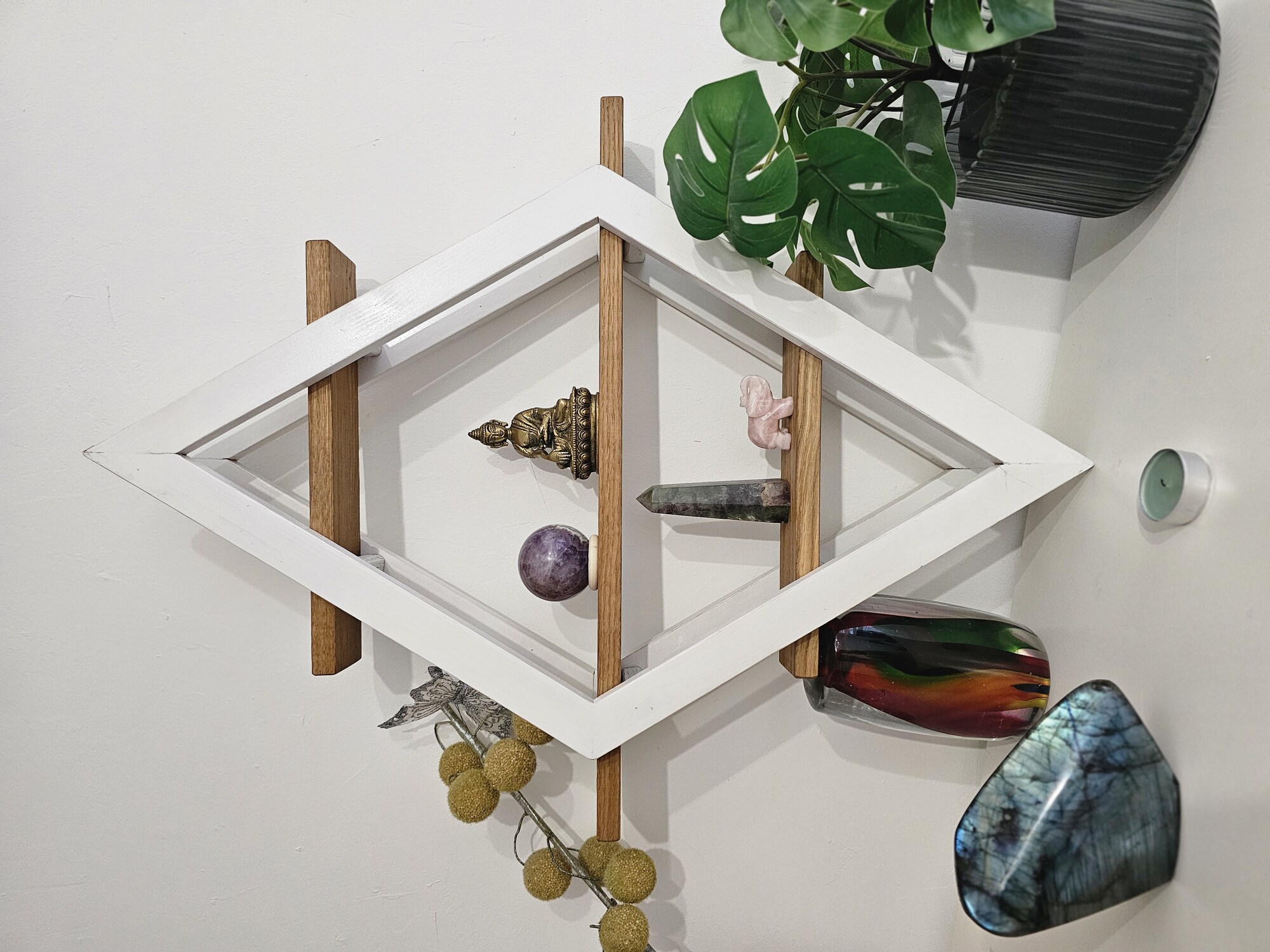 Kristalų lentyna Lunaria Celeste