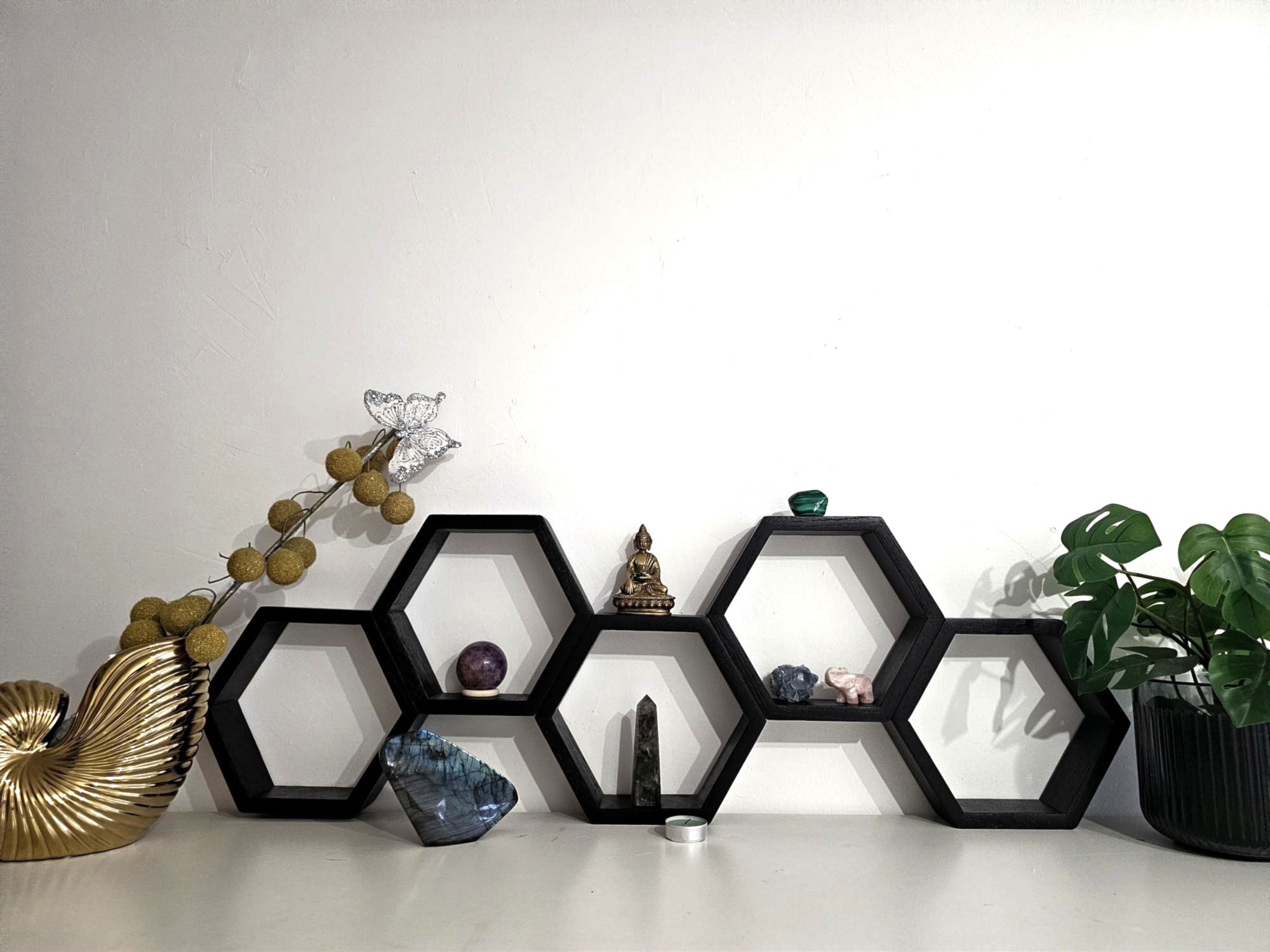 Lentyna kristalų Lunaria celeste