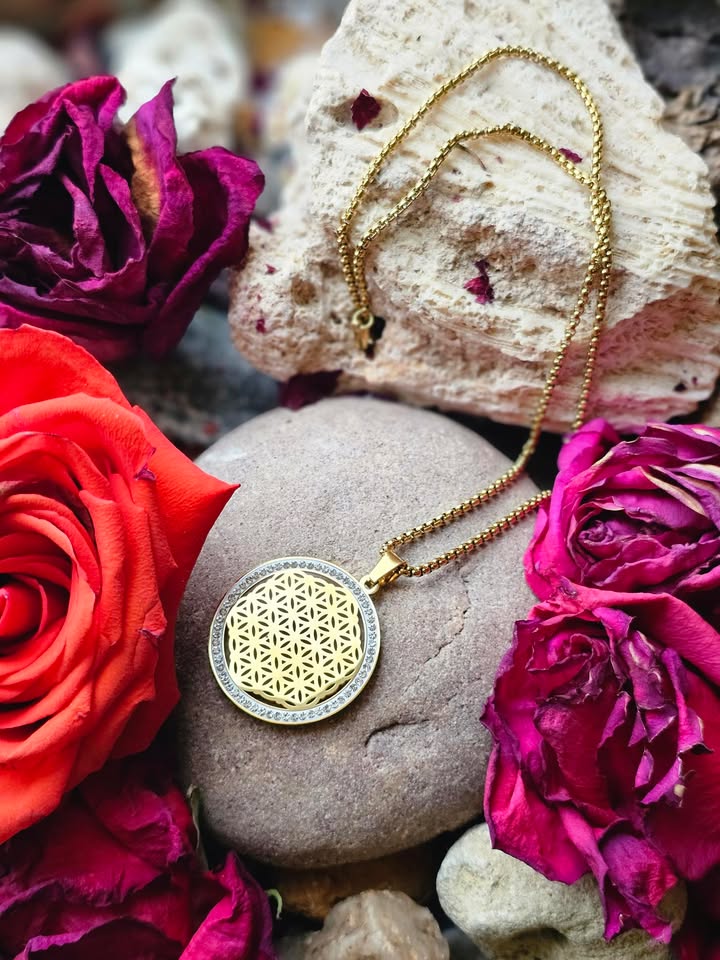 Gyvybės gėlė (harmonijos, kūrybos ir visatos tvarkos simbolis)