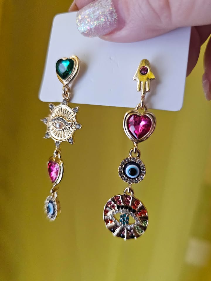 Auskarai „Royal Boheme“