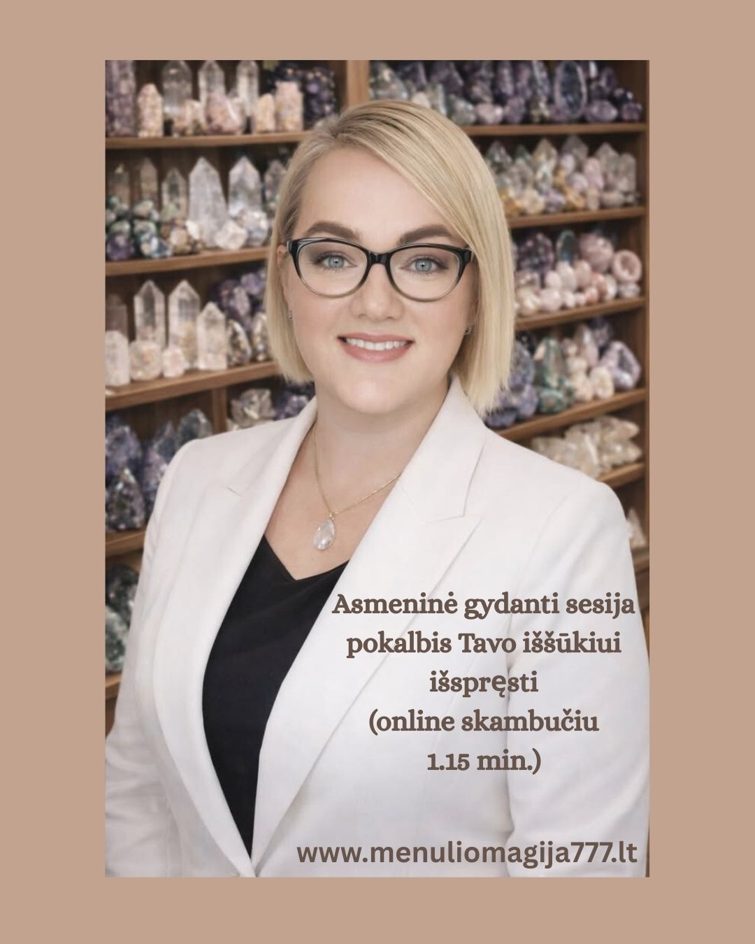 Konsultacija asmeninė, pokalbis 1.15 val.