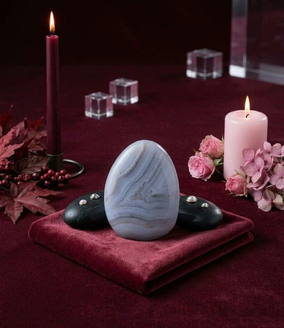 Chalcedonas (Kalba, komunikacija, mokslai) pakabukas
